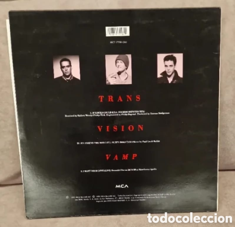 Discos de vinilo: Maxi single If looks could kill - Foto 2