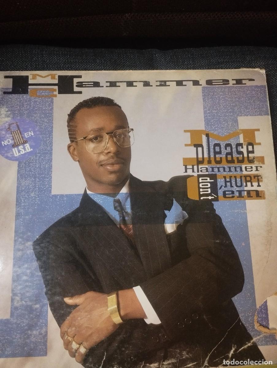 Discos de vinilo: Vinilo LP de MC Hammer. Please Hammer dont hurt - Foto 1