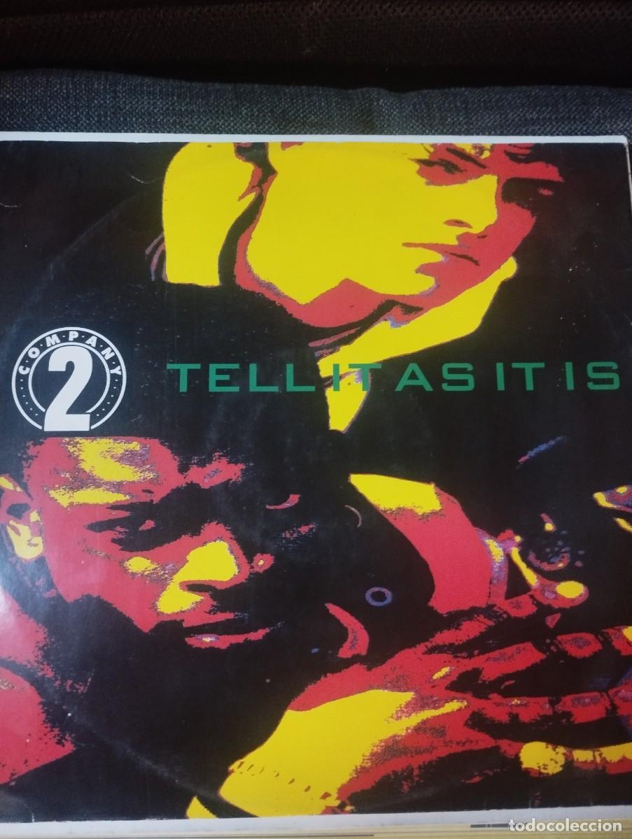 Discos de vinilo: Company 2. Tell it as it is. Maxi - Foto 1