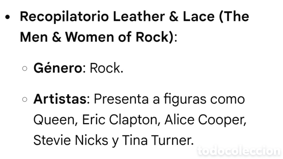 Discos de vinilo: 2 lps Leather & Lace - Foto 3