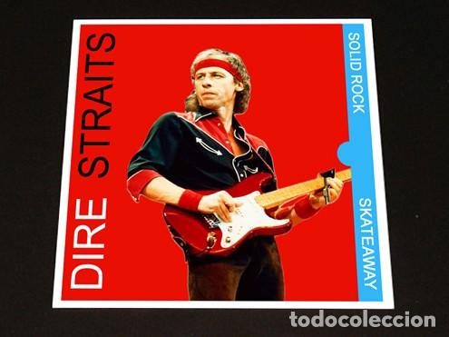 Discos de vinilo: DIRE STRAITS - SOLID ROCK / SKATEAWAY - SINGLE - 1981 - SPAIN - JUKE-BOX - Foto 2