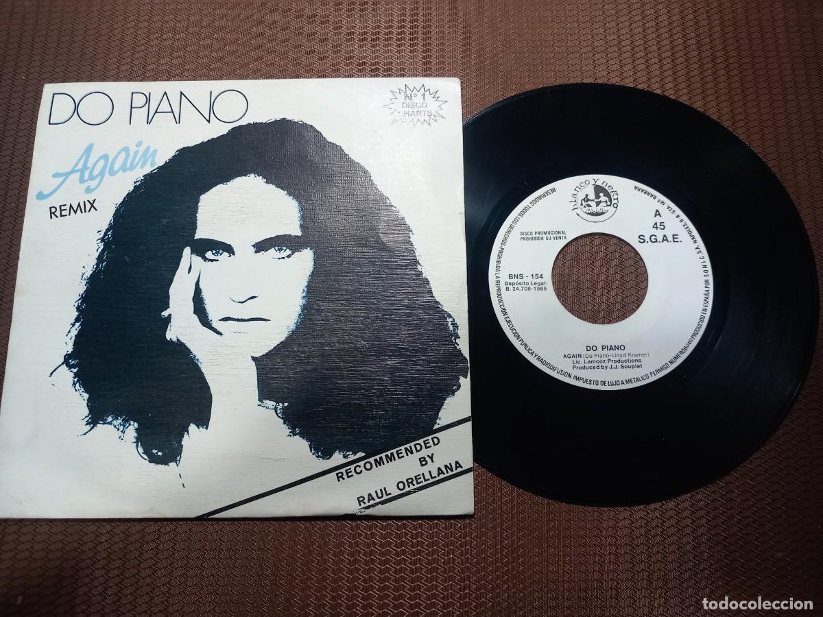 Discos de vinilo: Do Piano / Again (Remix) / SINGLE 7&rdquo; [PROMO] - Foto 1