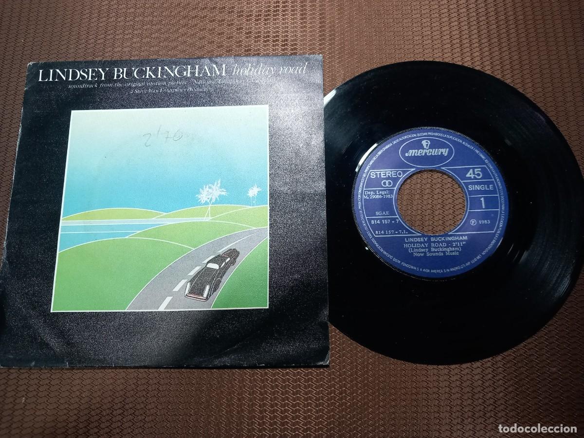 Discos de vinilo: Lindsey Buckingham / Holiday Road / SINGLE 7&rdquo; - Foto 1