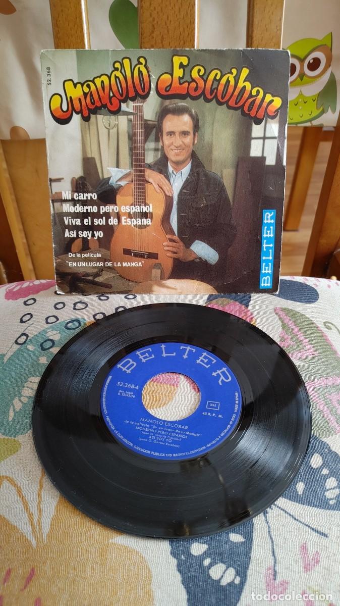 Discos de vinilo: MANOLO ESCOBAR-EP MI CARRO +3 - Foto 1
