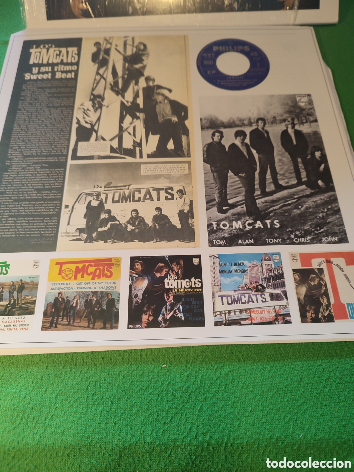 Discos de vinilo: Tomcats - A tu vera Dos Lps - Foto 2