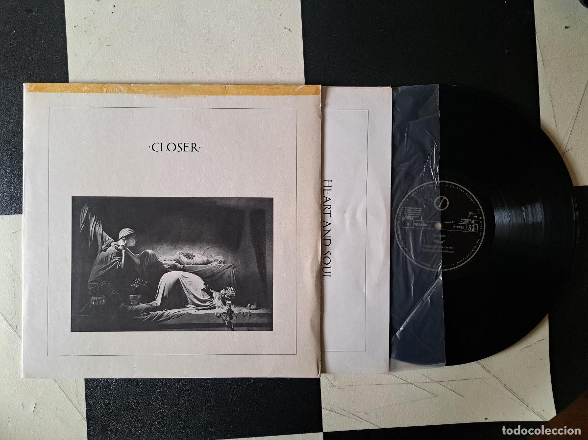 Discos de vinilo: LP Joy Division &ndash; Closer 1981 vg+ /vg - Foto 1