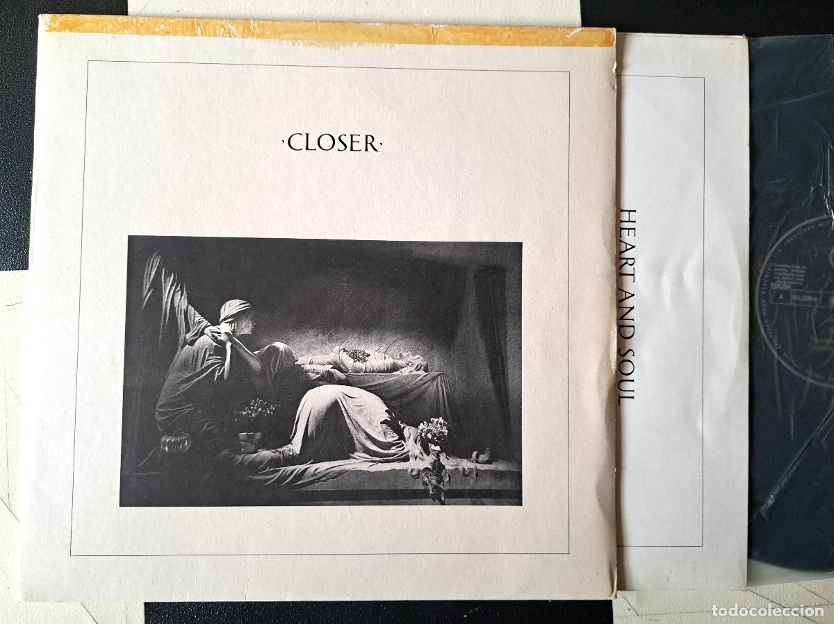 Discos de vinilo: LP Joy Division &ndash; Closer 1981 vg+ /vg - Foto 2