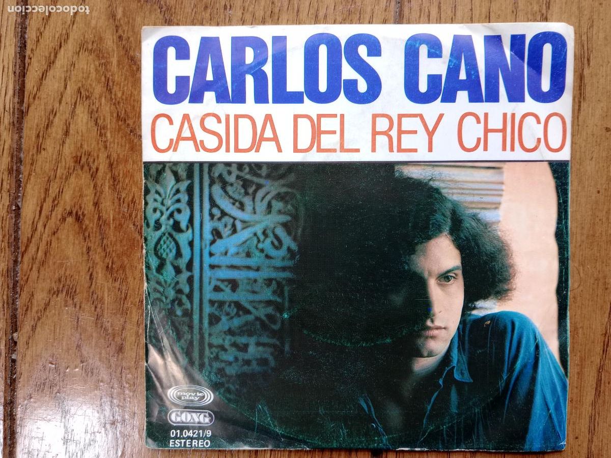 Discos de vinilo: Carlos Cano - Casida del rey chico + en Granada - Foto 1