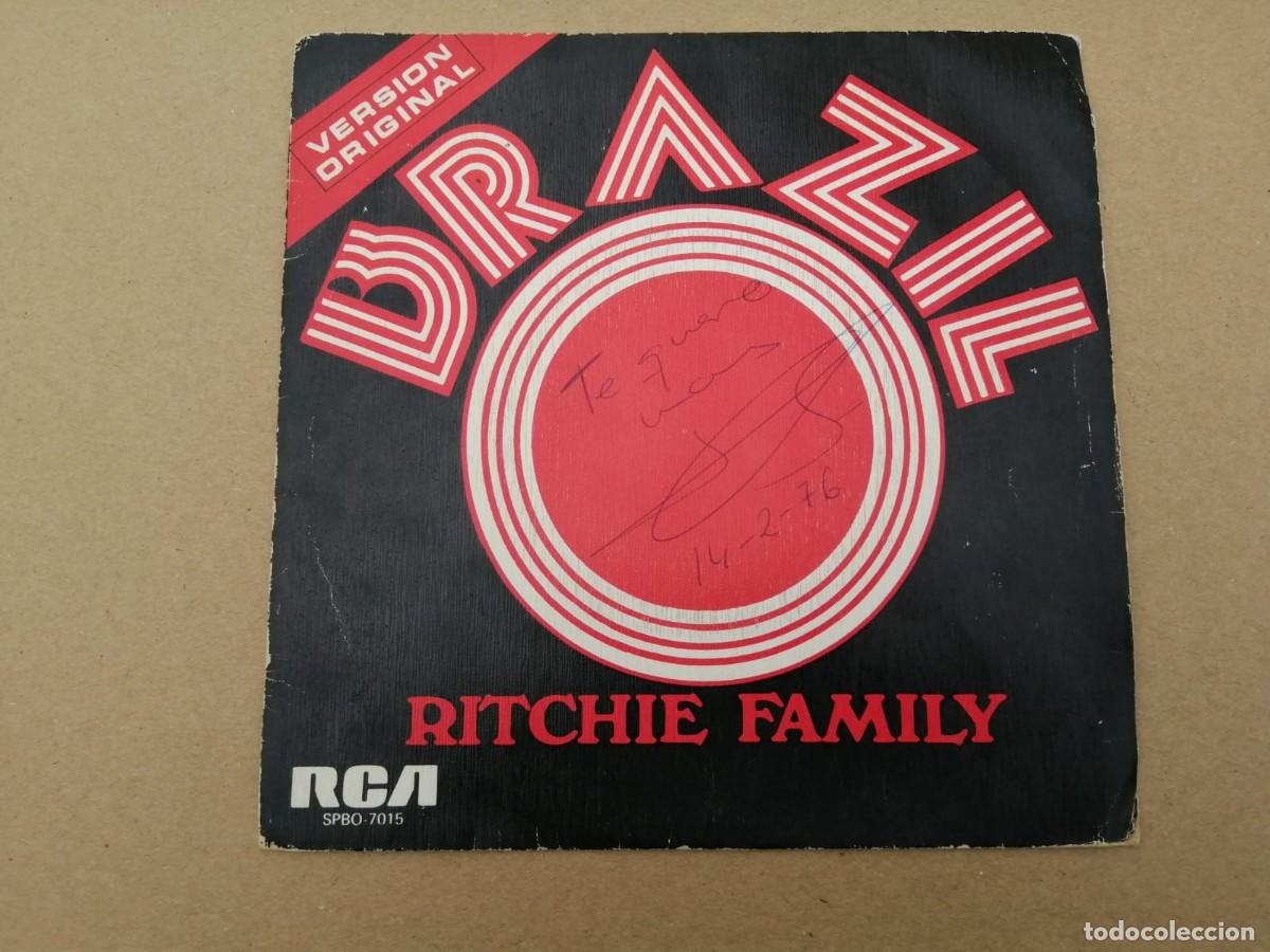 Discos de vinilo: DISCO SINGLE. RITCHIE FAMILY (BRAZIL) - Foto 1