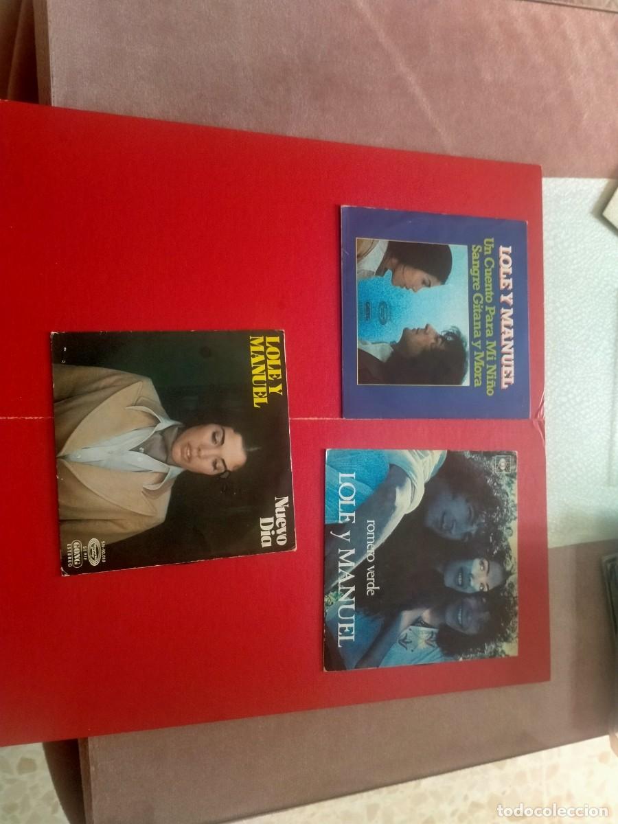 Discos de vinilo: vinilos single de lole y manuel - Foto 1