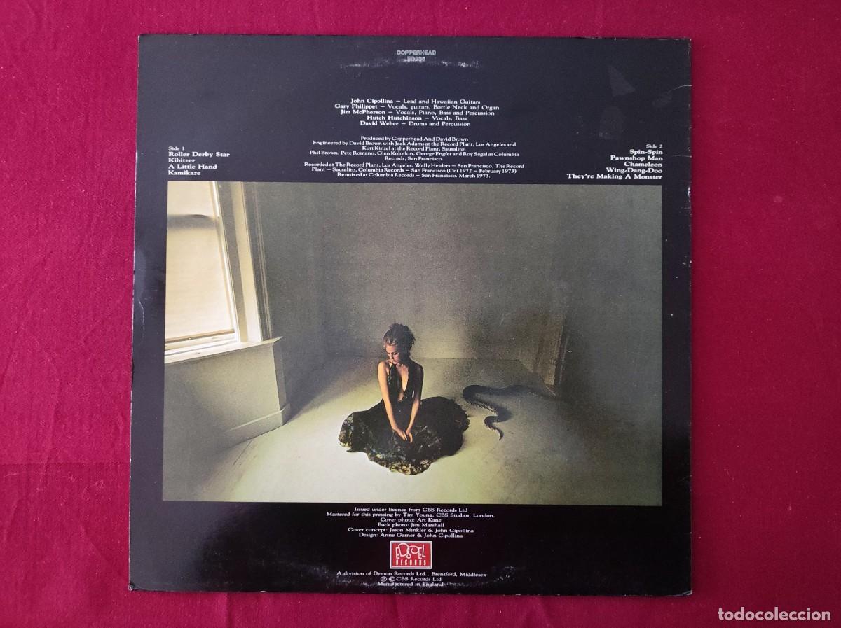 Discos de vinilo: Copperhead &ndash; Copperhead (1984) Import England - Foto 2