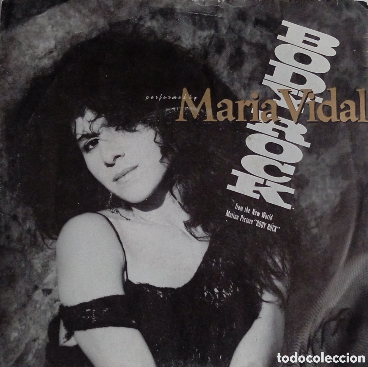 Discos de vinilo: MARIA VIDAL - Body rock (1984) disco de vinilo single - Foto 1