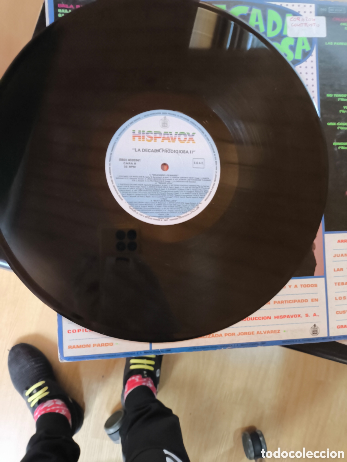 Discos de vinilo: La d&eacute;cada prodigiosa .lote L.n.92 - Foto 4