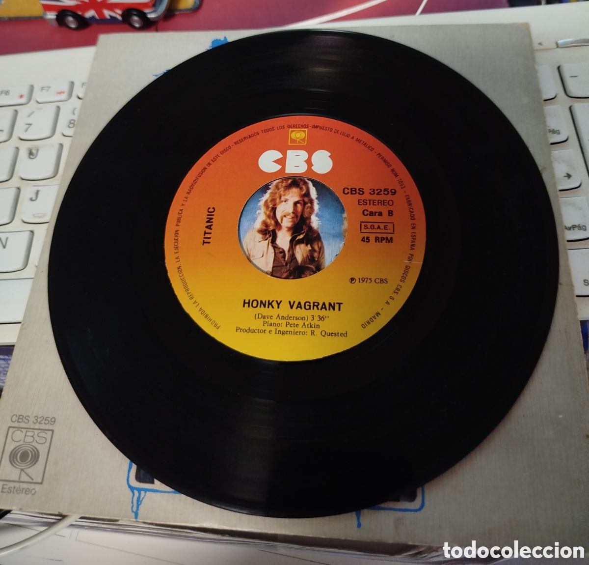 Discos de vinilo: Titanic- Buckshee woman - Foto 2