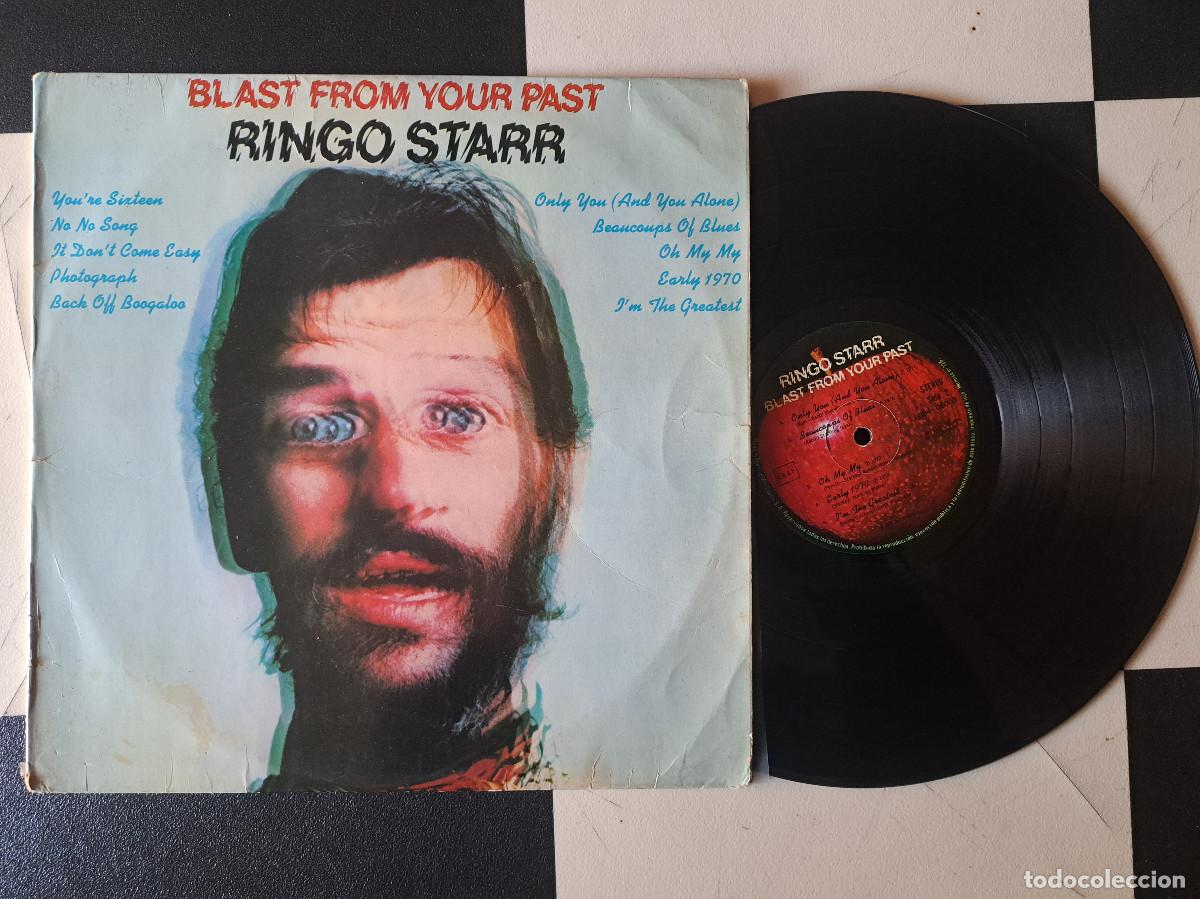 Discos de vinilo: lp Ringo Starr &lrm;&ndash; Blast From Your Past 1976 vg/vg - Foto 1