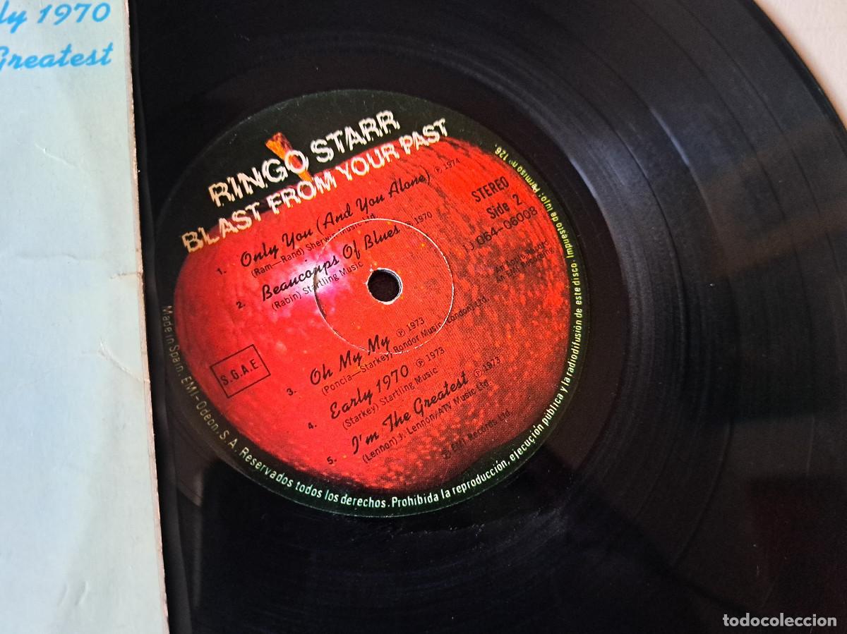 Discos de vinilo: lp Ringo Starr &lrm;&ndash; Blast From Your Past 1976 vg/vg - Foto 2