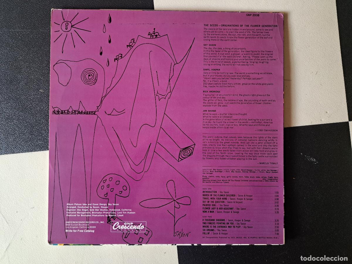 Discos de vinilo: lp The Seeds &lrm;&ndash; Future vg+/vg+ PSYCH - Foto 2