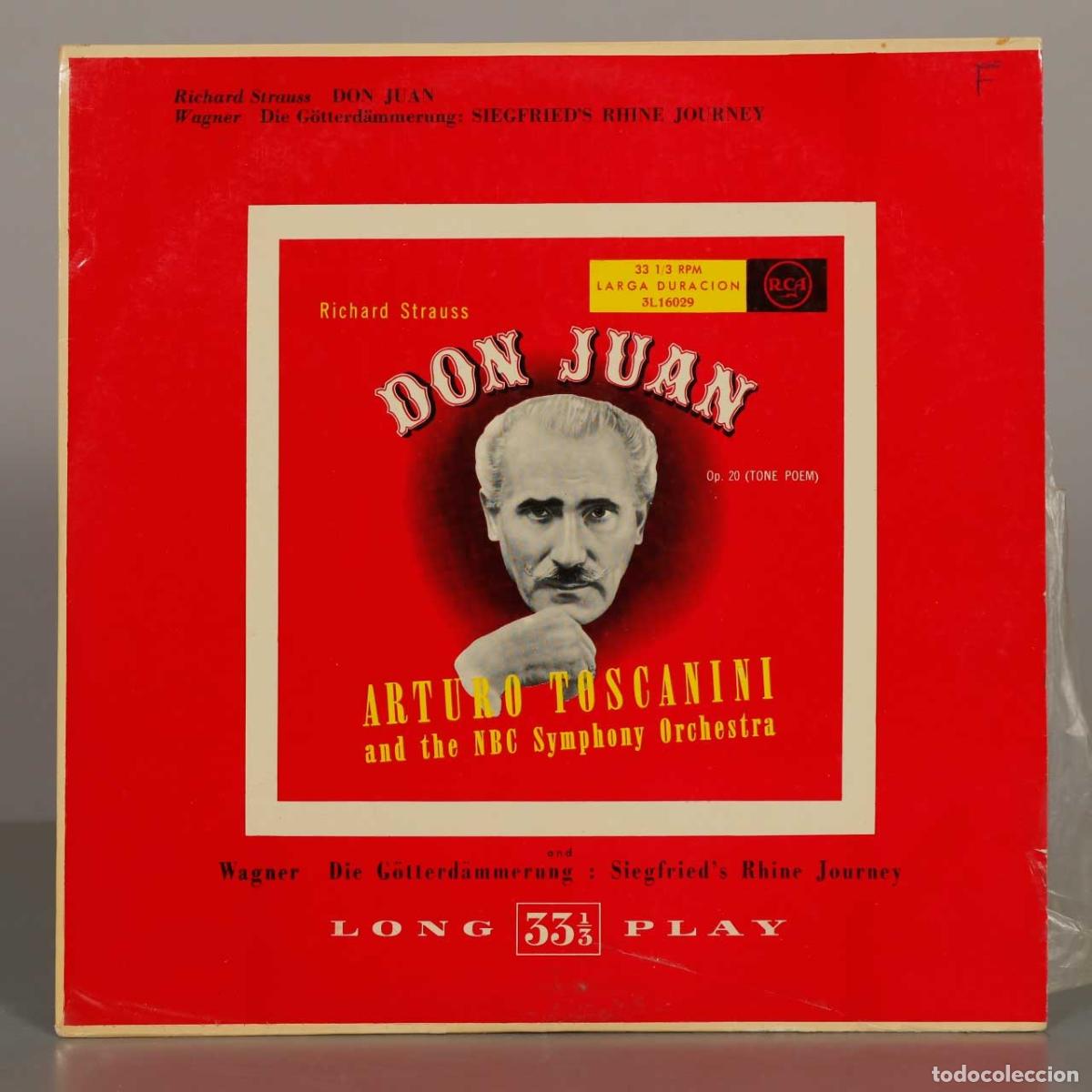 Discos de vinilo: LP. Wagner &ndash; Don Juan . Toscanini - Foto 1