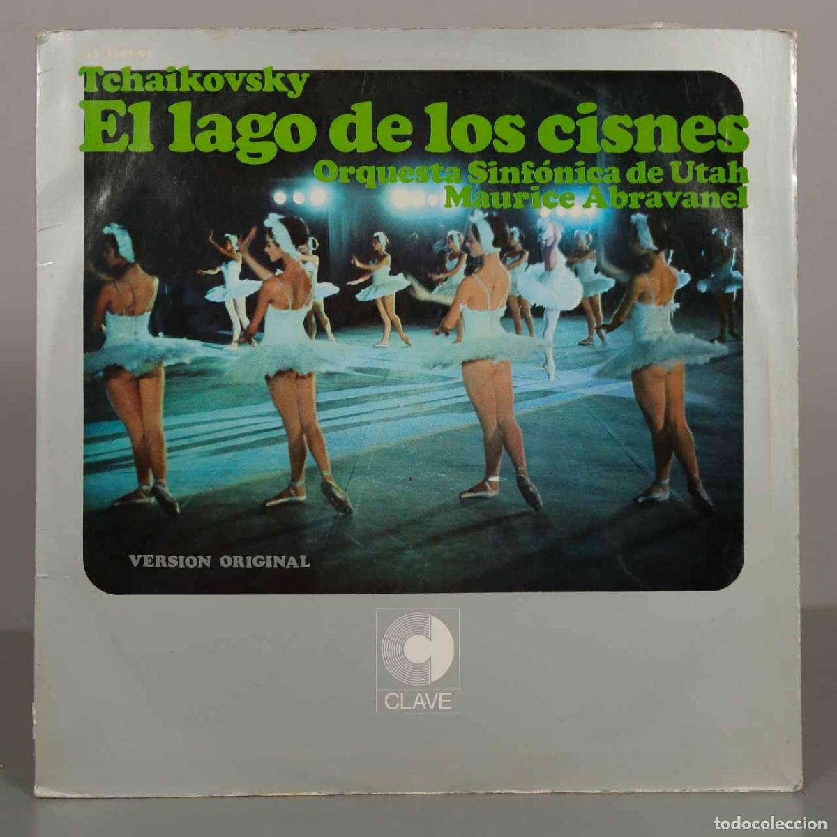 Discos de vinilo: LP. Tchaikovsky El lago de los cisnes. Abravanel - Foto 1