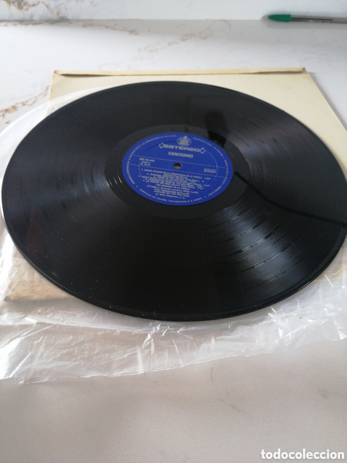 Discos de vinilo: DISCO VINILO LOS ROMEROS DE LA PUEBLA CANCIONES - Foto 3
