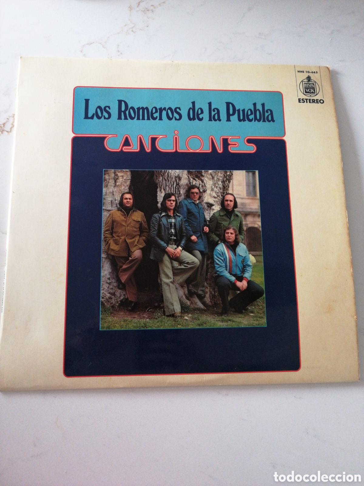 Discos de vinilo: DISCO VINILO LOS ROMEROS DE LA PUEBLA CANCIONES - Foto 1