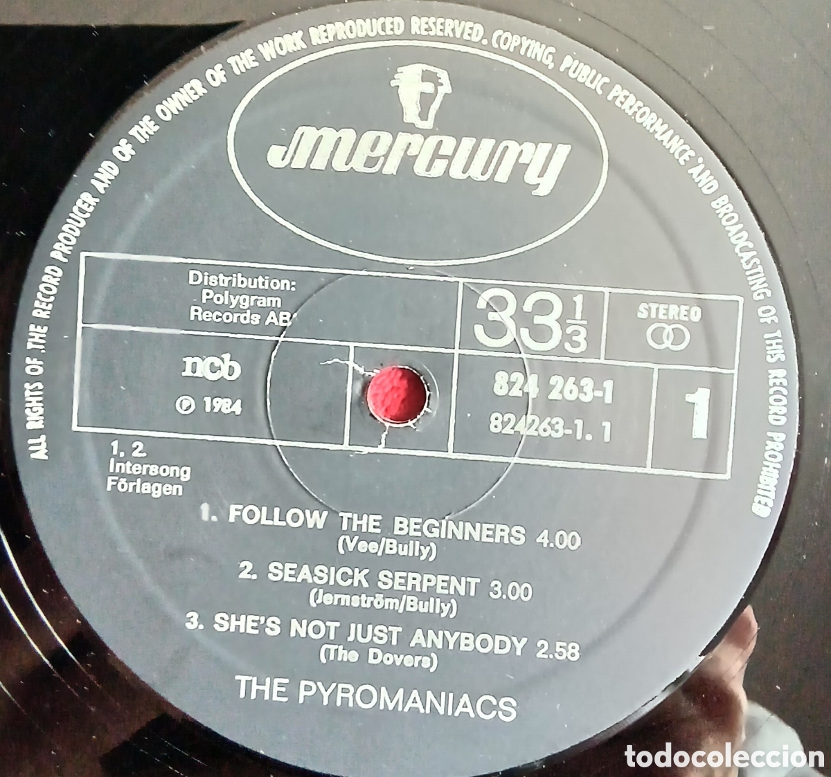 Discos de vinilo: THE PYROMANIACS ///1984 Sweden. Vg++ - Foto 2