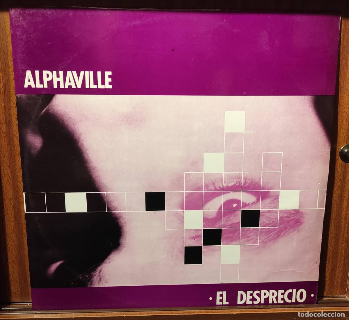 Discos de vinilo: ALPHAVILLE - EL DESPRECIO - MAXI SINGLE - DRO 1984 CON INSERT - Foto 1