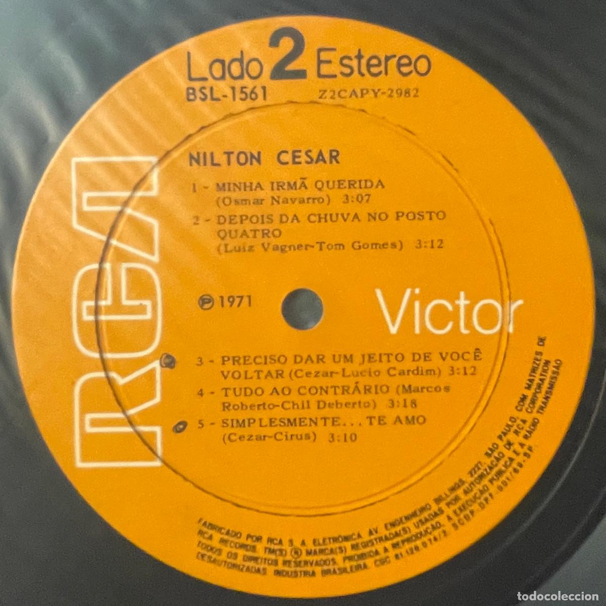 Discos de vinilo: NILTON CESAR / NILTON CESAR (LP RCA 1971) BRASIL - Foto 3