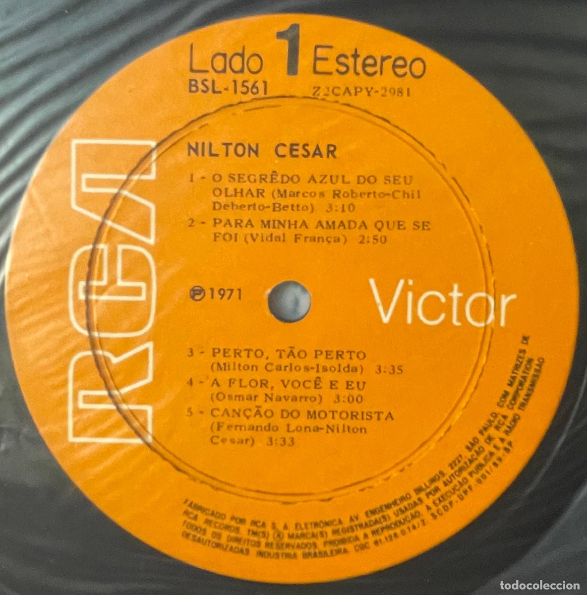 Discos de vinilo: NILTON CESAR / NILTON CESAR (LP RCA 1971) BRASIL - Foto 4