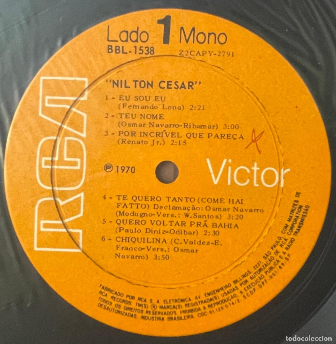 Discos de vinilo: NILTON CESAR / NILTON CESAR (LP RCA 1970) BRASIL - Foto 3