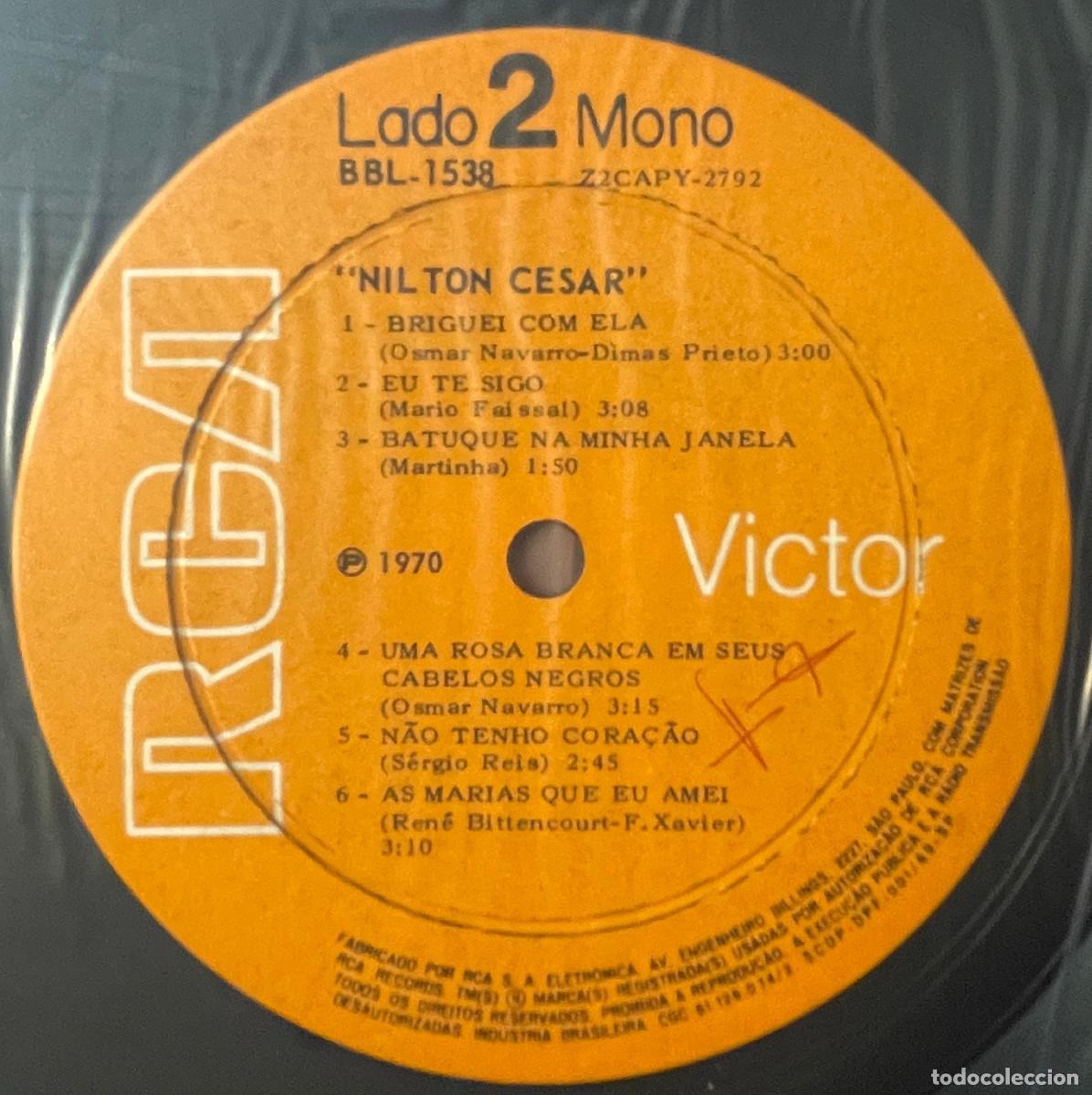Discos de vinilo: NILTON CESAR / NILTON CESAR (LP RCA 1970) BRASIL - Foto 4