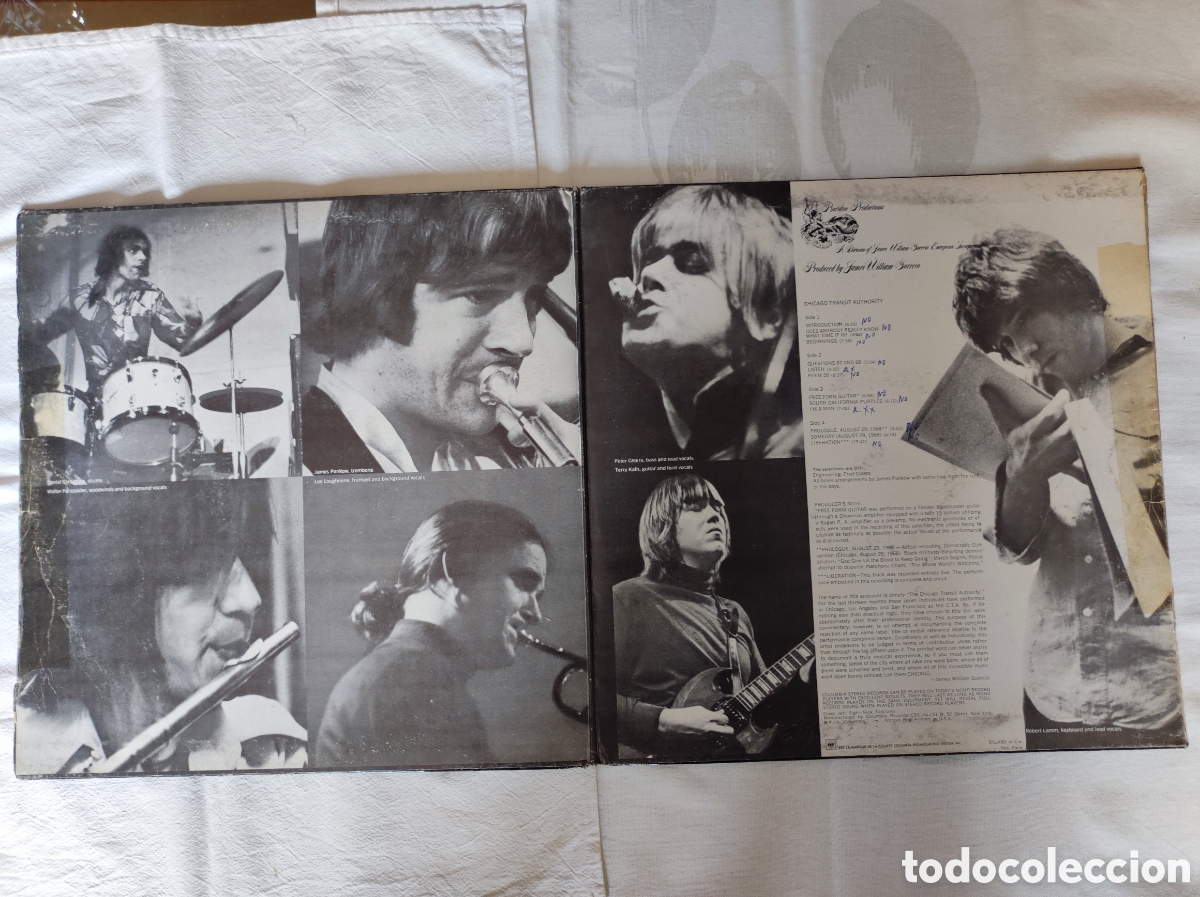 Discos de vinilo: CHICAGO - CHICAGO TRANSIT AUTHORITY - Foto 3