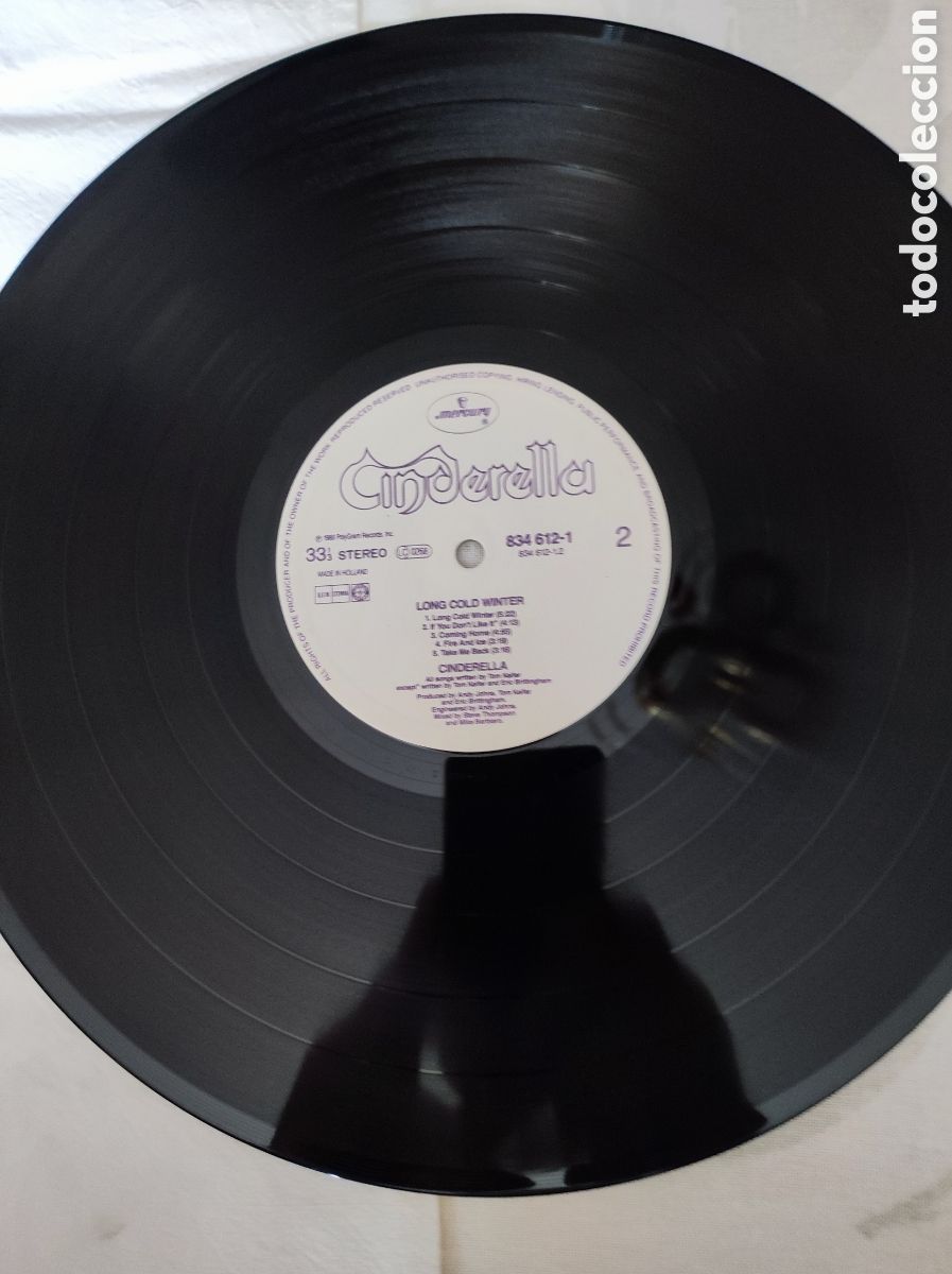 Discos de vinilo: CINDERELLA - LONG COLD WINTER - Foto 6