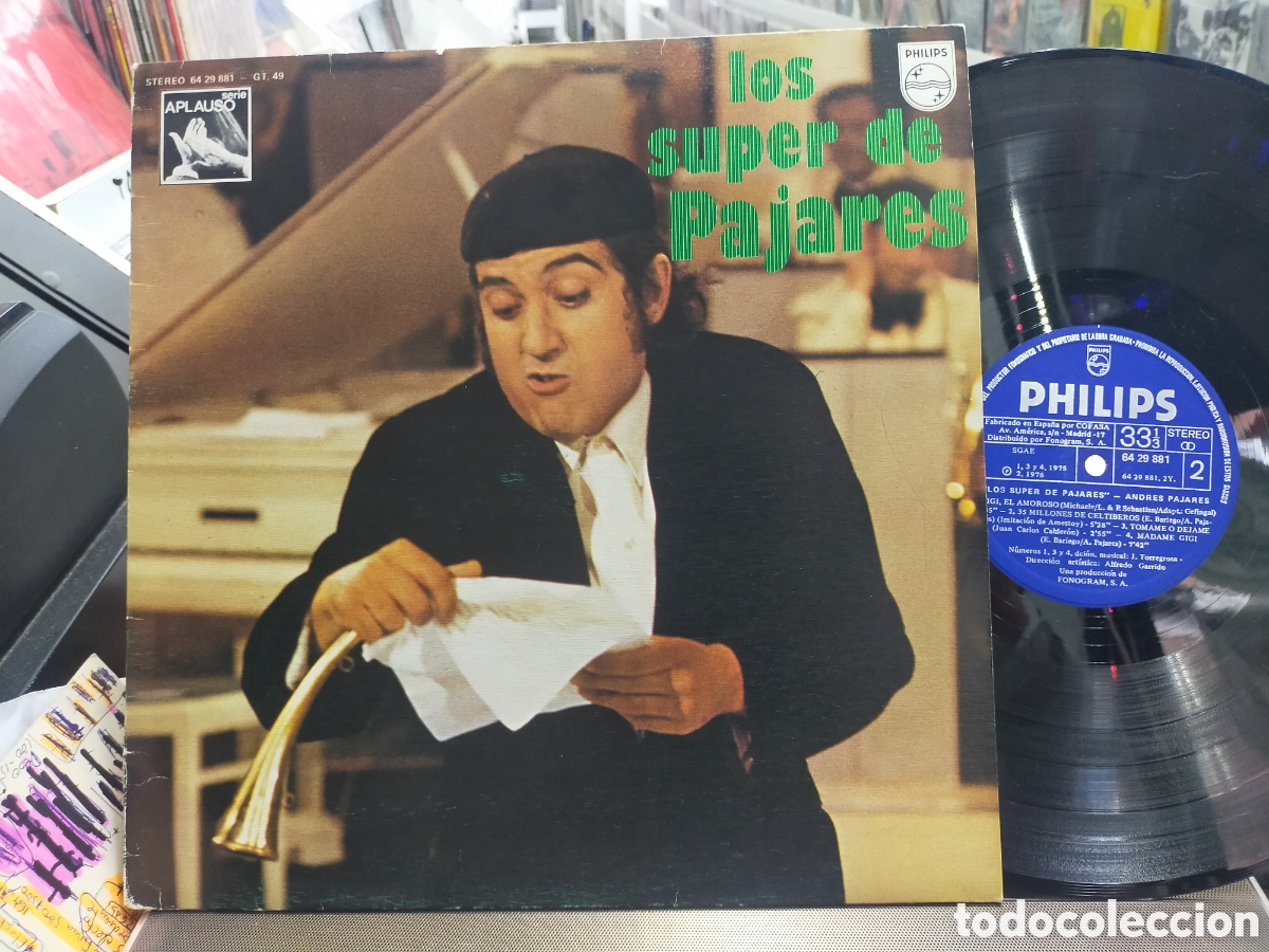 Discos de vinilo: Los super de pajares LP 1975 - Foto 1
