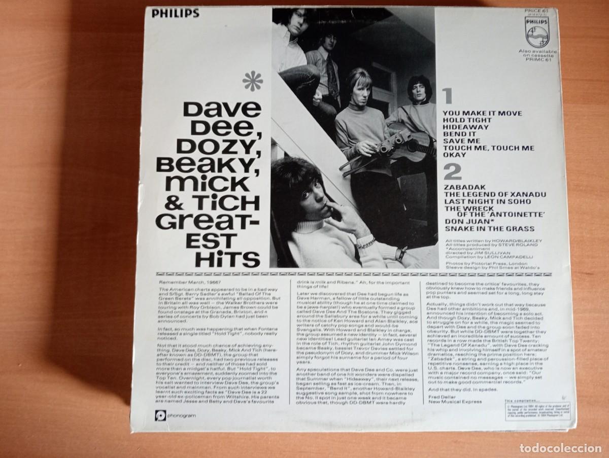 Discos de vinilo: Vinilo Dave Dee, Dozy, Beaky, Mick & Tich - Foto 2