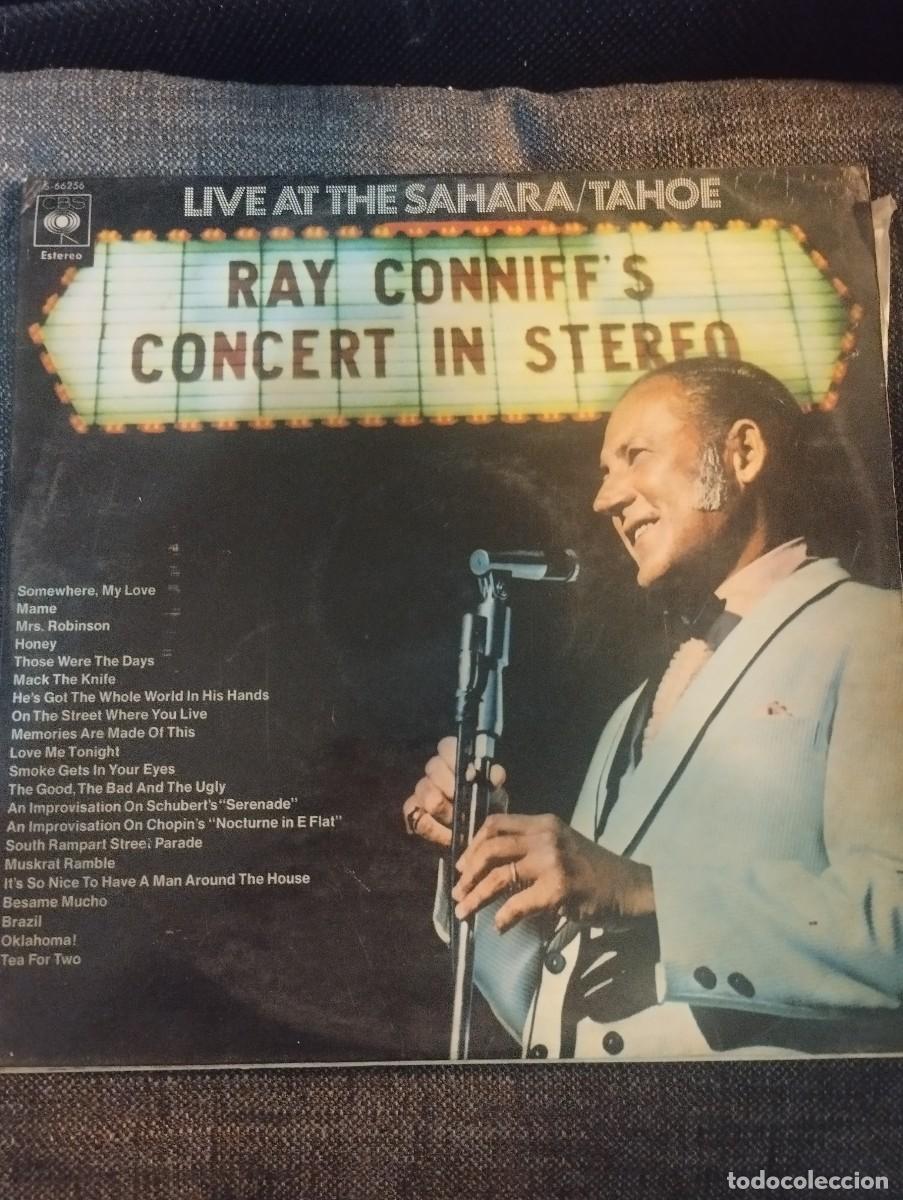 Discos de vinilo: Ray Conniff concert in stereo 2 vinilos - Foto 1