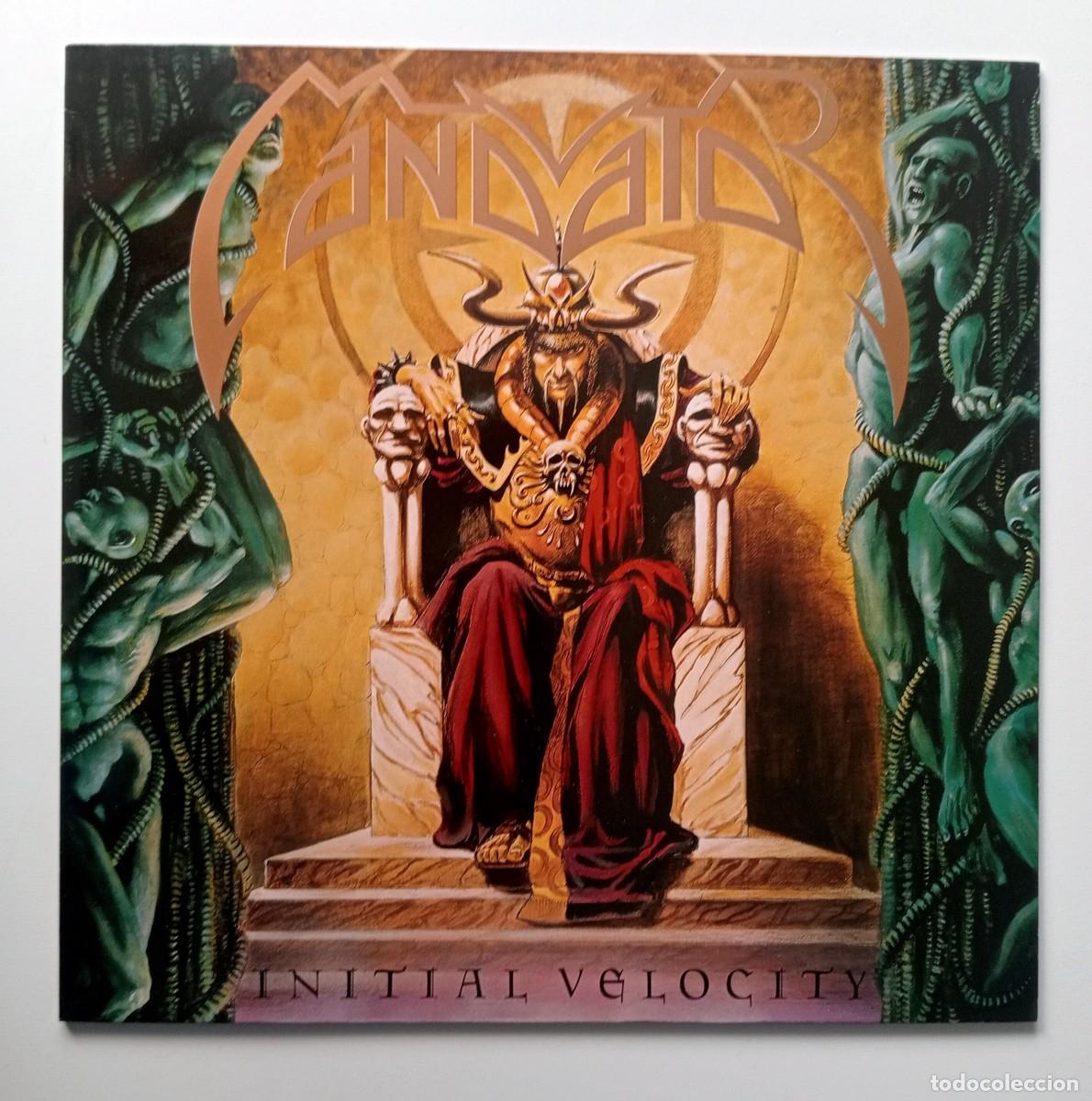 Discos de vinilo: LP MANDATOR - INITIAL VELOCITY - Foto 1