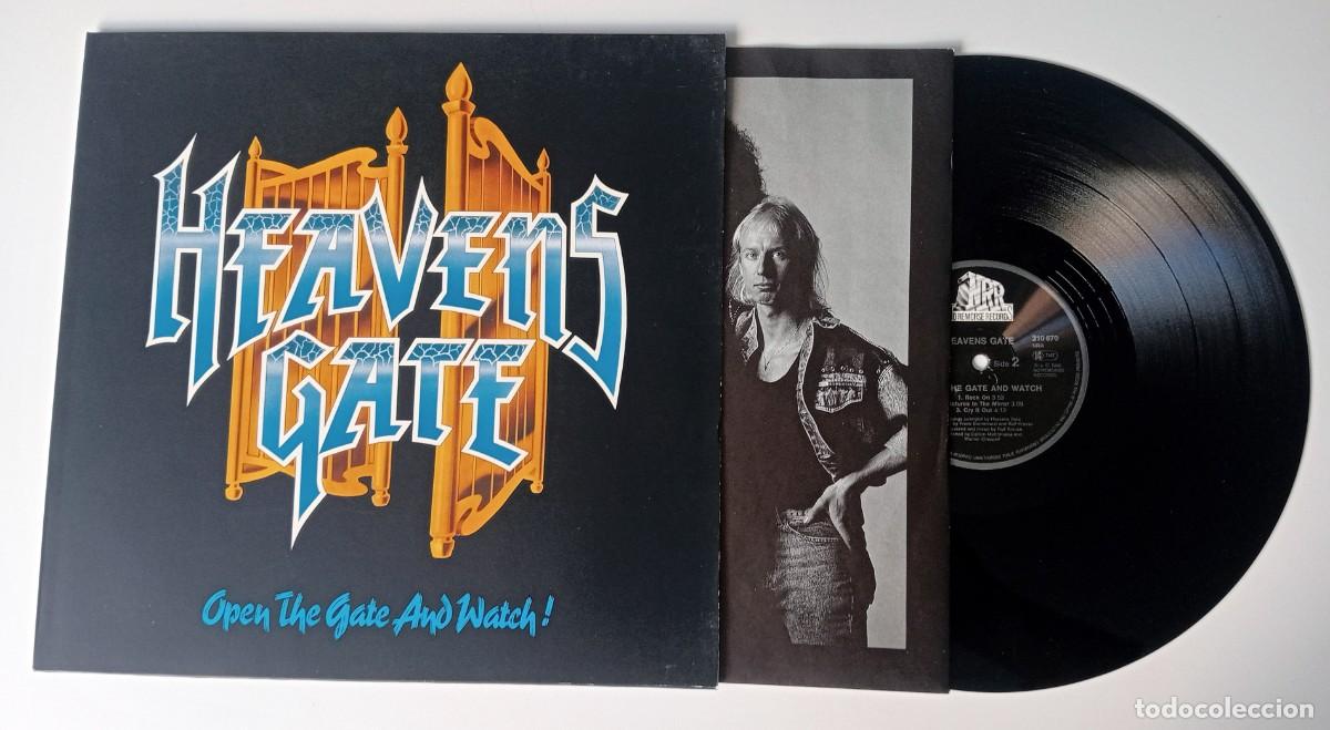 Discos de vinilo: LP HEAVENS GATE - OPEN THE GATE AND WATCH! - Foto 3