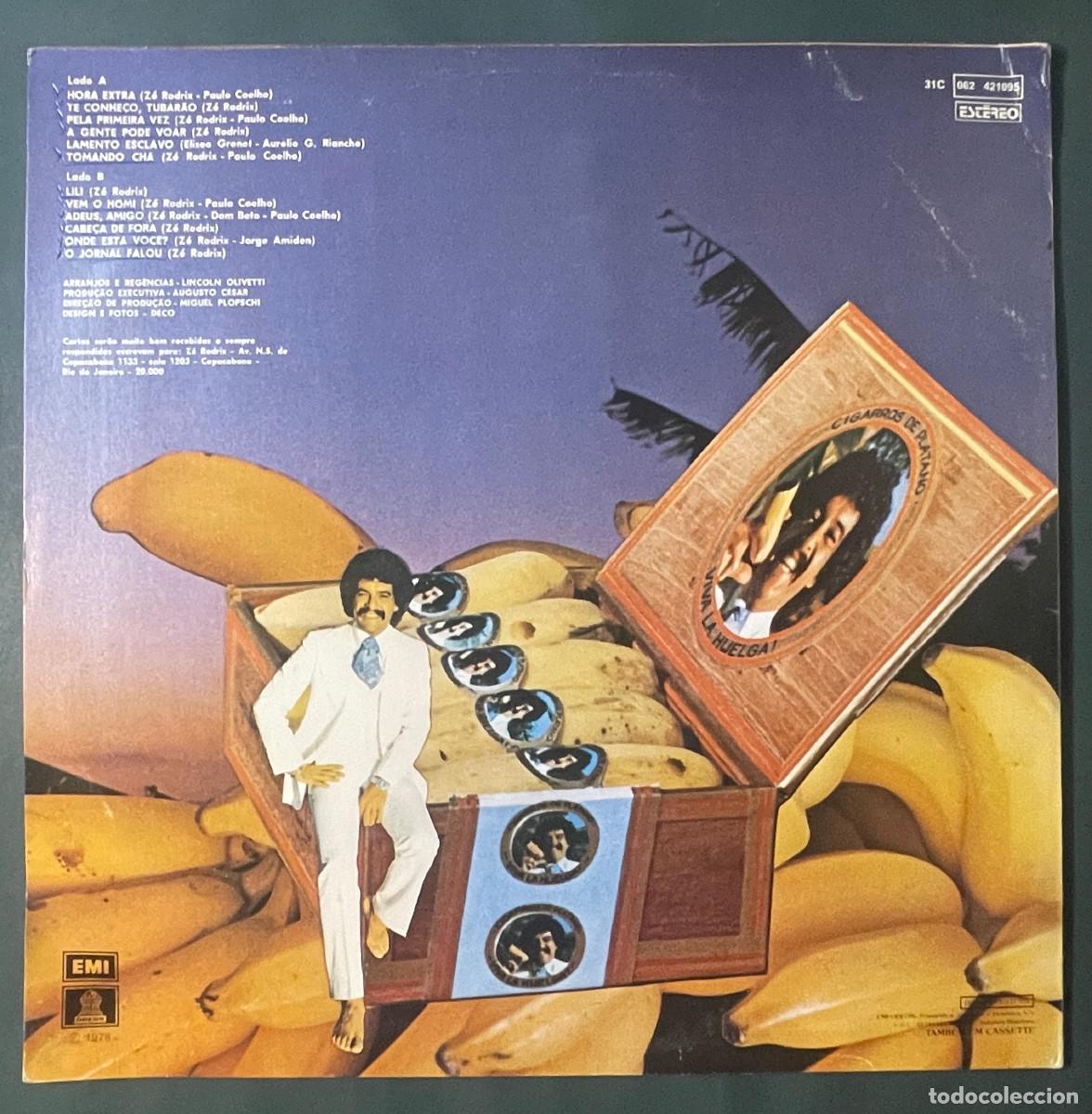 Discos de vinilo: ZE RODRIX / HORA EXTRA (LP EMI ODEON 1978) BRASIL - Foto 2