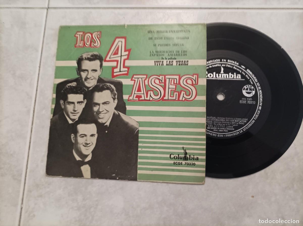 Discos de vinilo: Los cuatro ases ep original - Foto 1