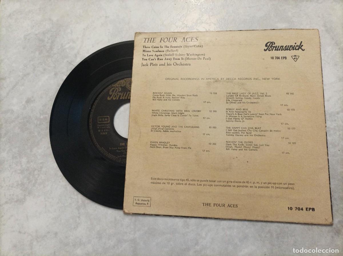 Discos de vinilo: Die Four Aces ep Espa&ntilde;a -raro- - Foto 2