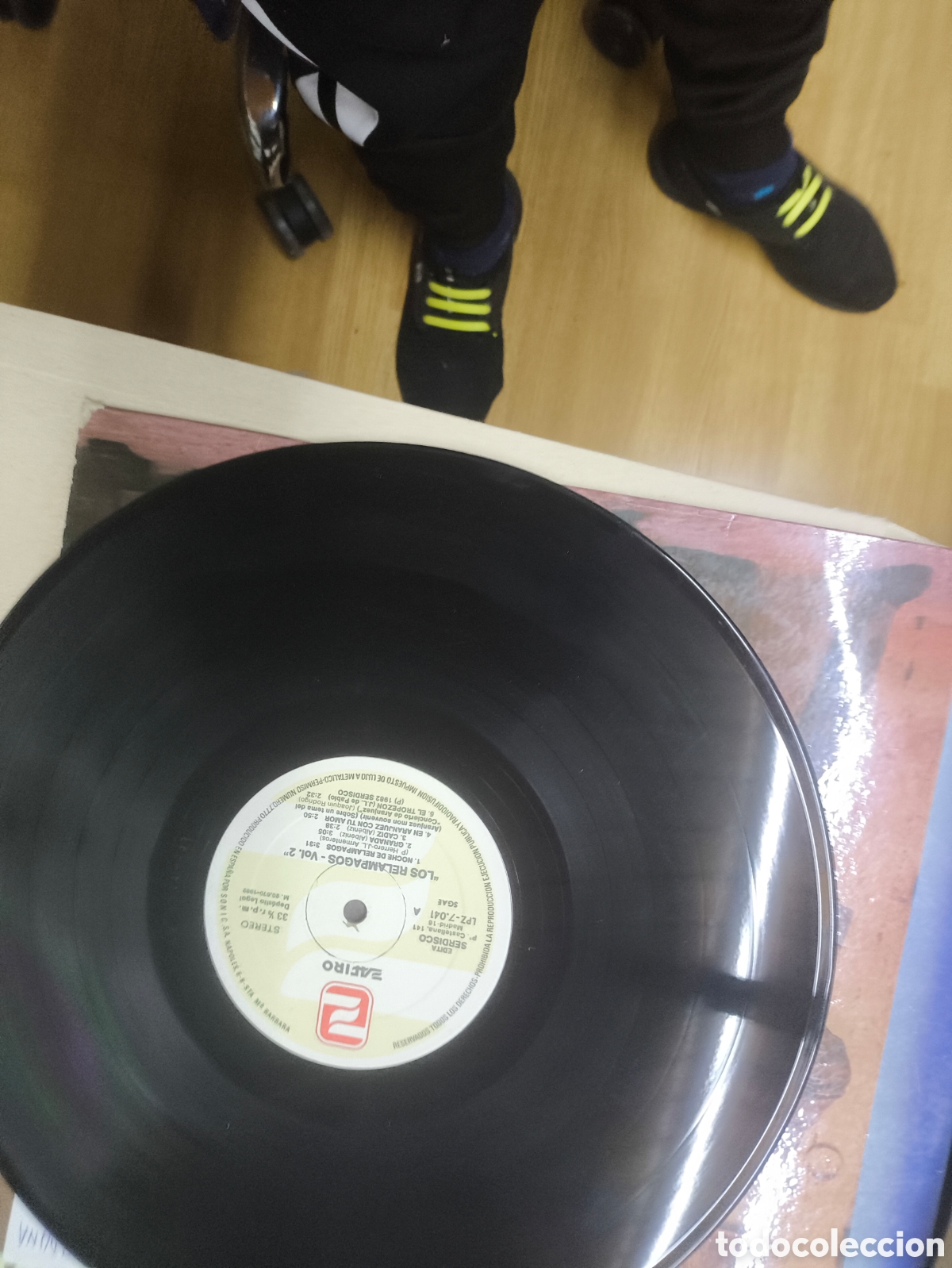 Discos de vinilo: Los rel&aacute;mpagos lote L.n.94 - Foto 3