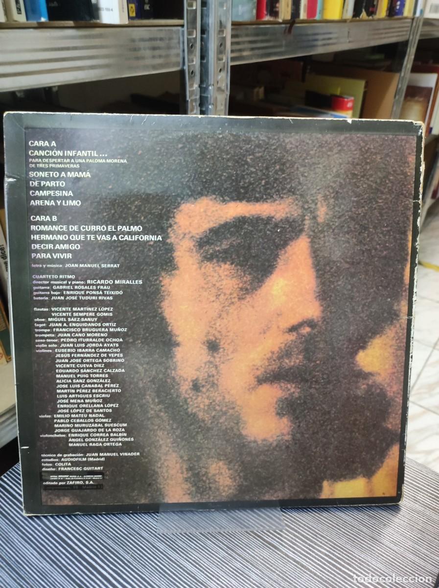 Discos de vinilo: Joan Manuel Serrat Joan Manuel Serrat - Foto 2