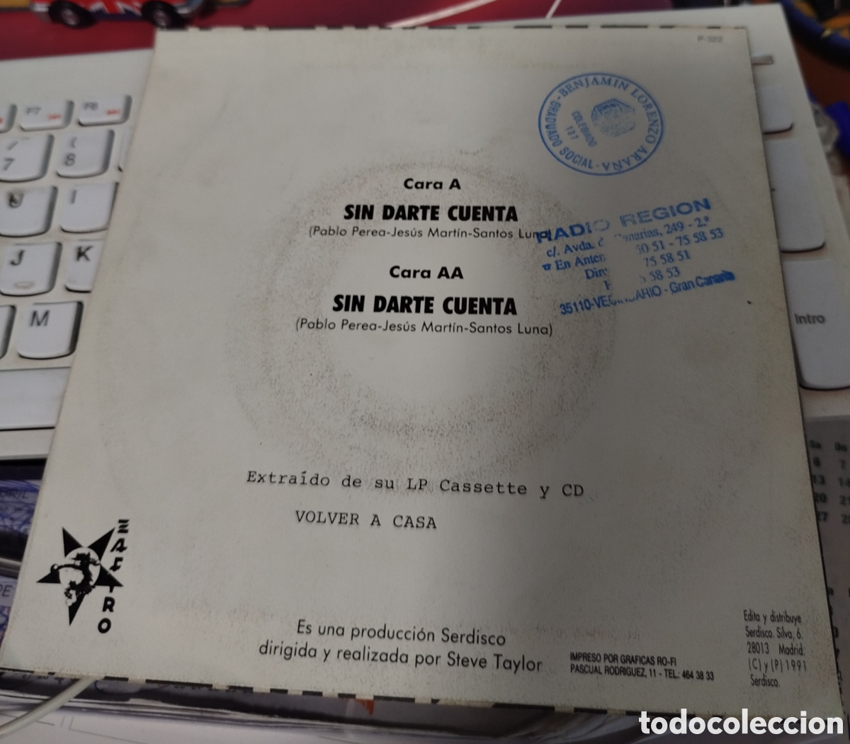 Discos de vinilo: La Trampa &ndash; Sin Darte Cuenta - Foto 2