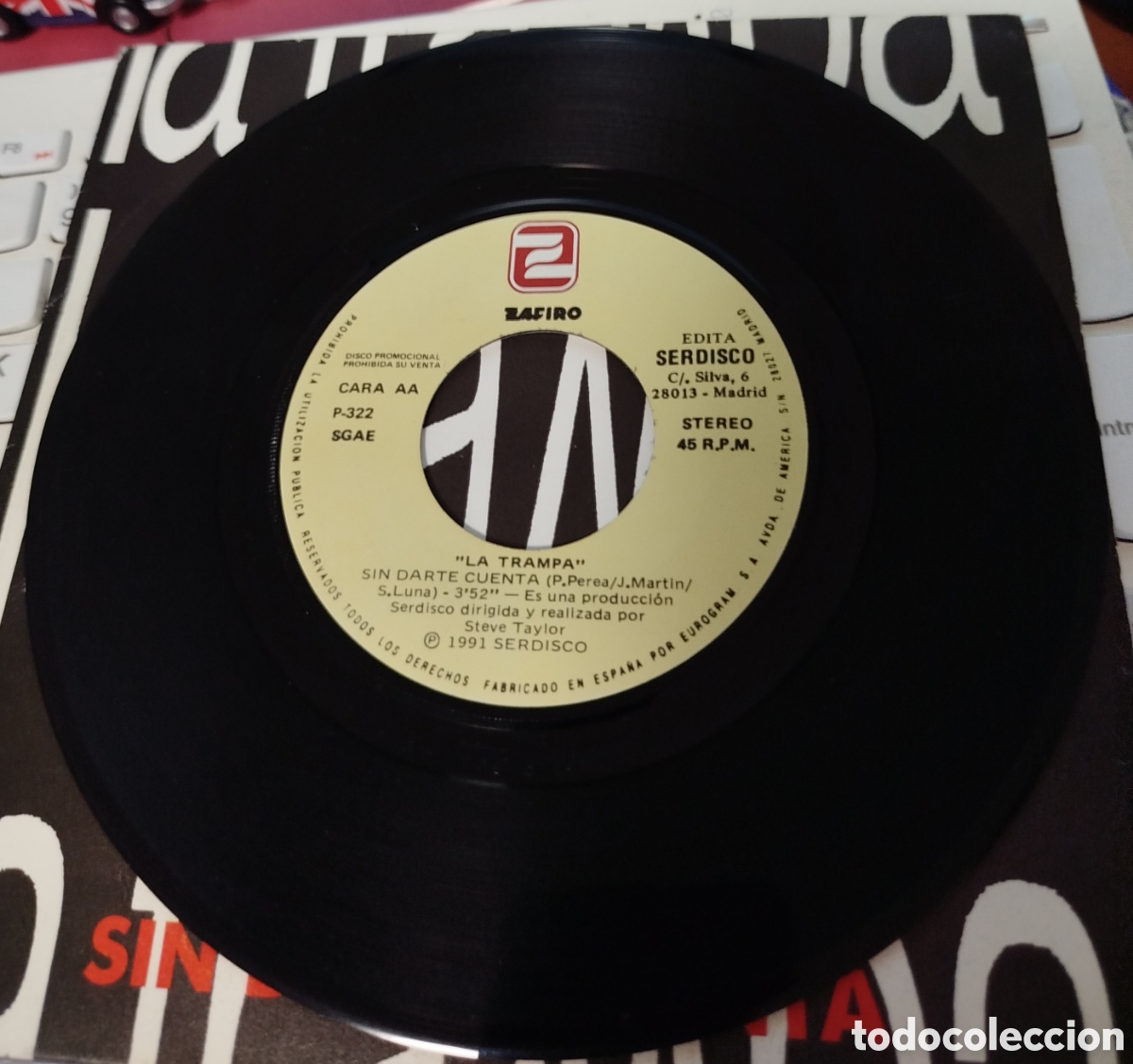 Discos de vinilo: La Trampa &ndash; Sin Darte Cuenta - Foto 3