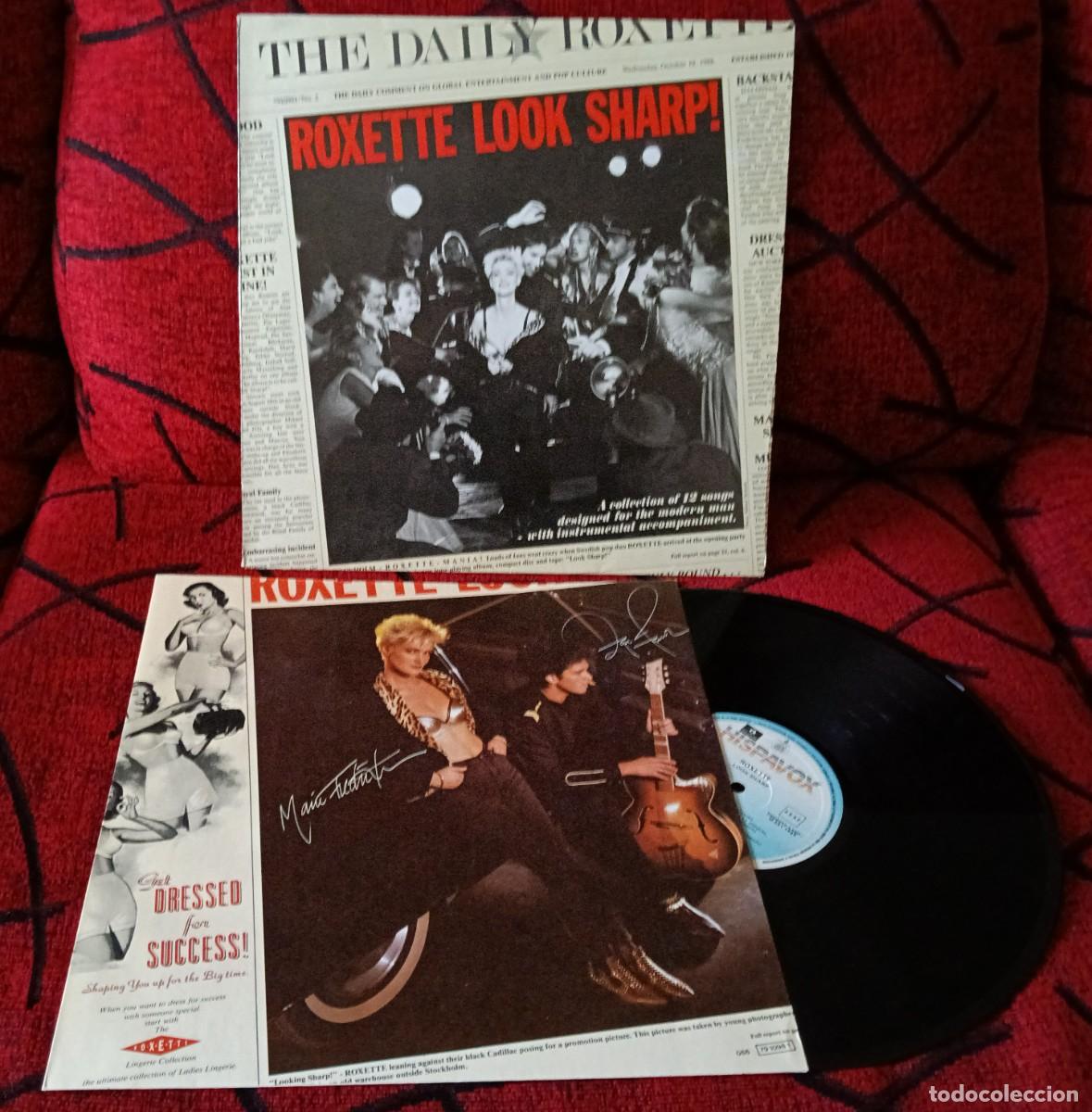 Discos de vinilo: ROXETTE ** Look Sharp ** VINILO LP 1988 CON ENCARTE - Foto 1