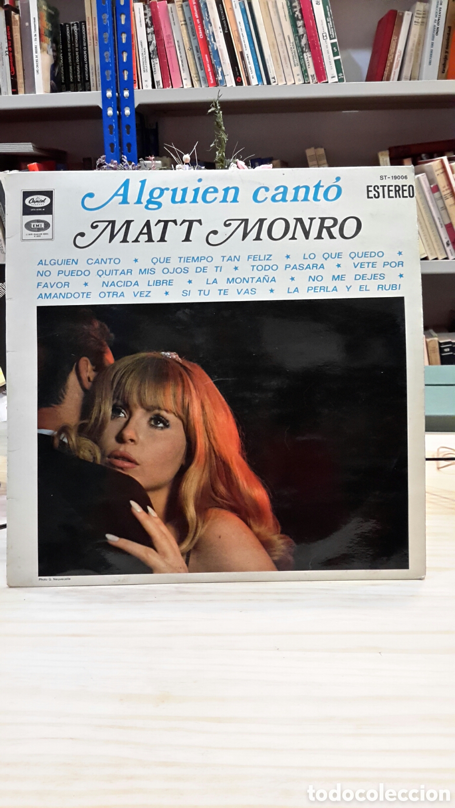 Discos de vinilo: Alguien cant&oacute; - Matt Monro - Foto 1