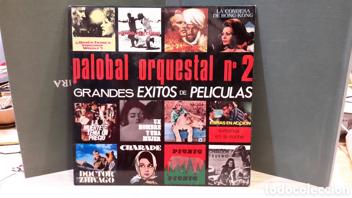 Discos de vinilo: Palobal orquestal n&ordm;2. Grandes &eacute;xitos de Pel&iacute;cula - Foto 2