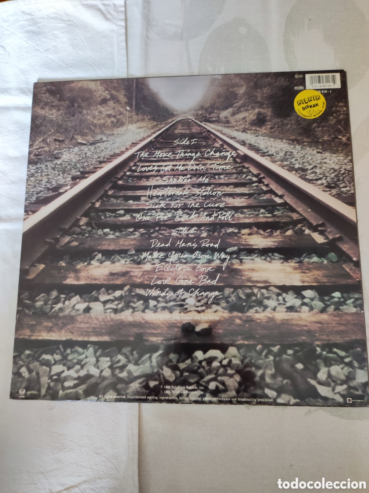 Discos de vinilo: CINDERELLA - HEARTBREAK STATION - Foto 2