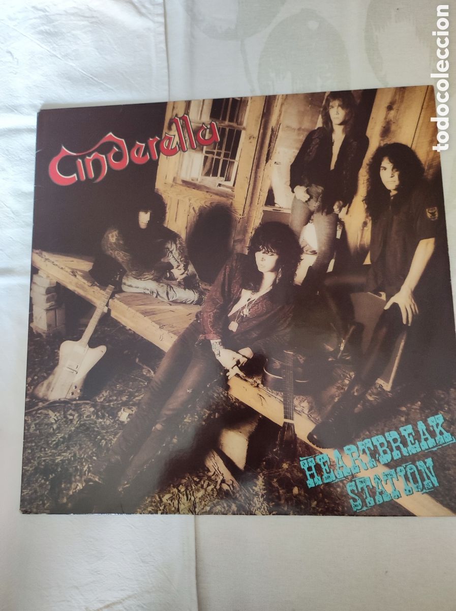 Discos de vinilo: CINDERELLA - HEARTBREAK STATION - Foto 1